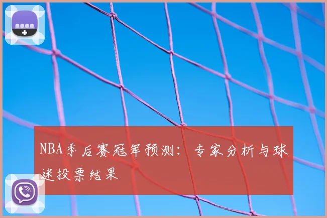 NBA季后赛冠军预测：专家分析与球迷投票结果